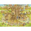 Funky Zoo Monkey Habitat (Opičí expozice) Puzzle HEYE