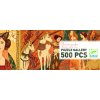 Djeco Puzzle Zahrada s jednorožcem - 500 dílků