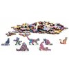 Rainbow Wooden Puzzle Cat