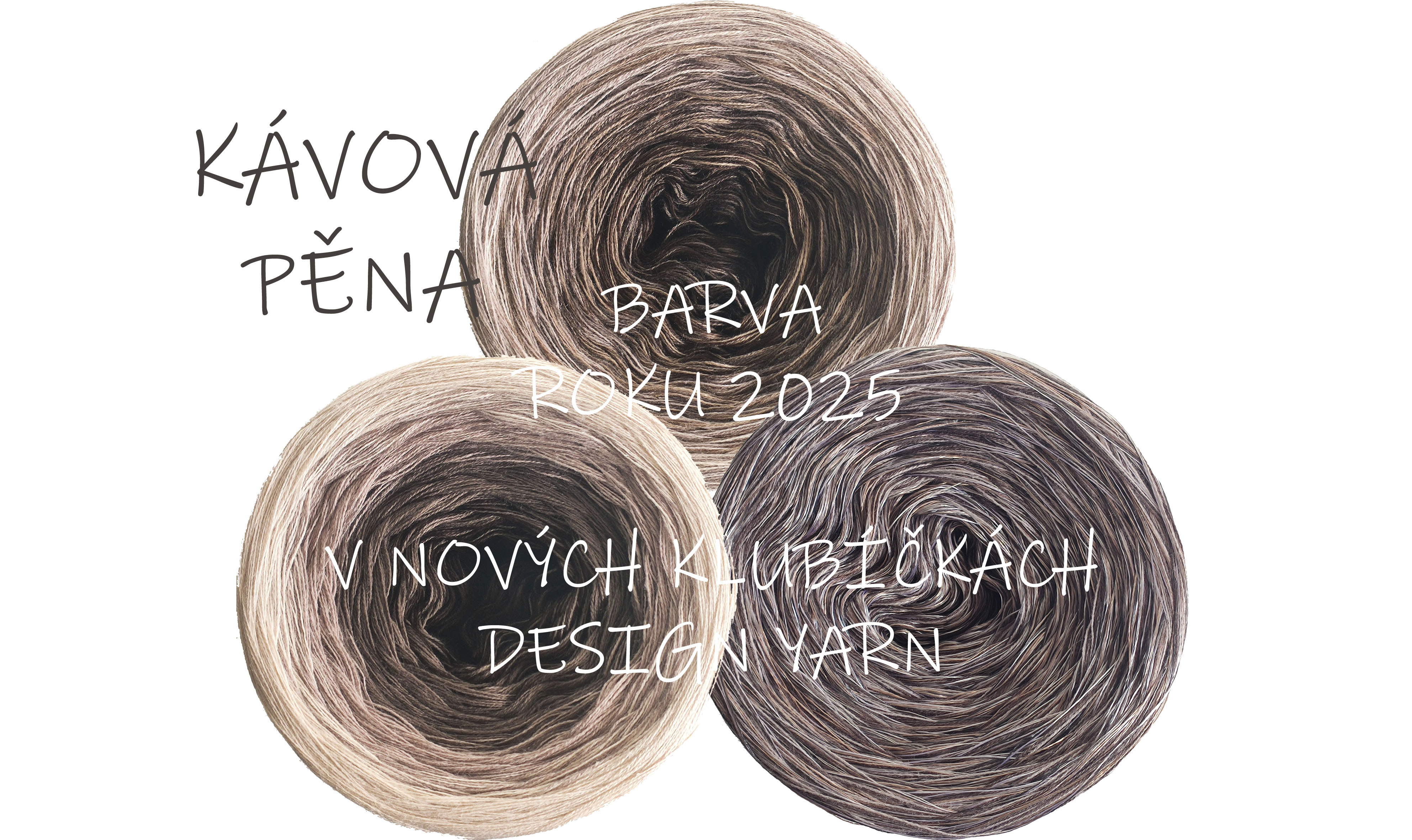 Kávová pěna - barva roku 2025