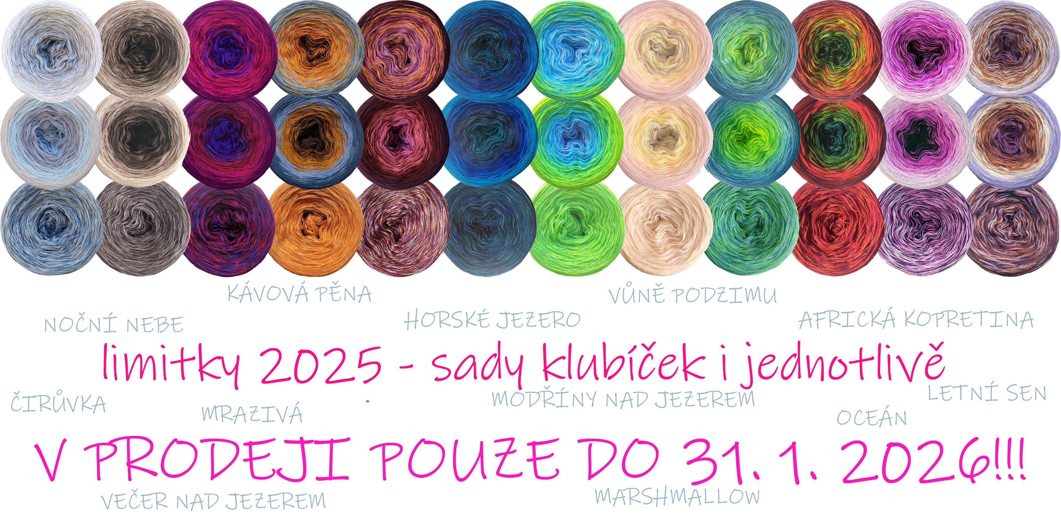 Sady klubíčeK 2025