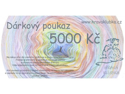 Dárkový poukaz 500 Kč