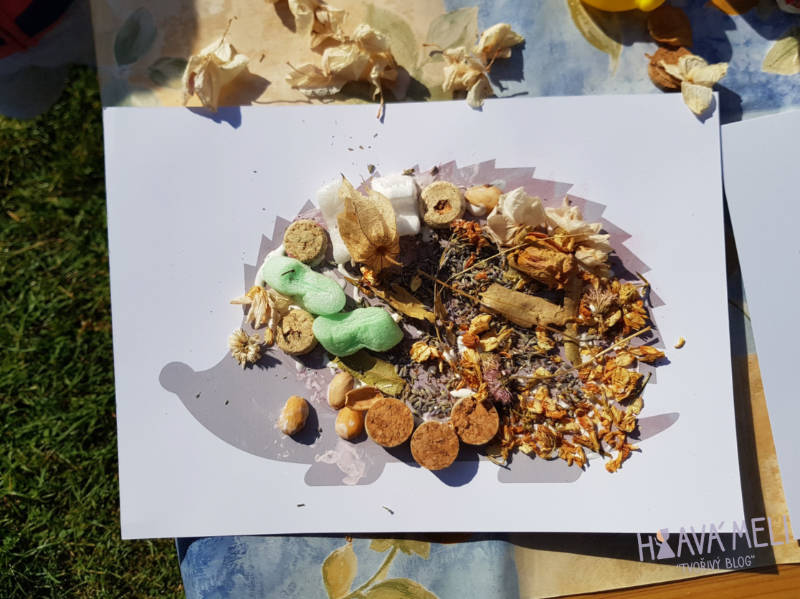 Ježek k dozdobení – tvoření na podzim