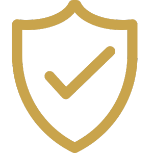 Ikona štítu s fajfkou – garance vrácení peněz