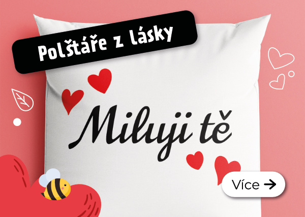 Polštáře pro zamilované