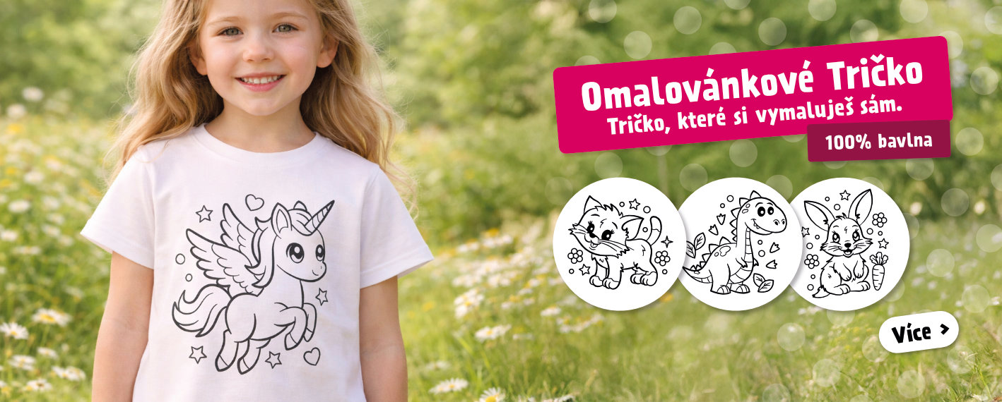 Omalovánková trička