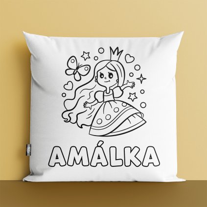 Hravatuzka omalovankovy polstar princezna a jmeno