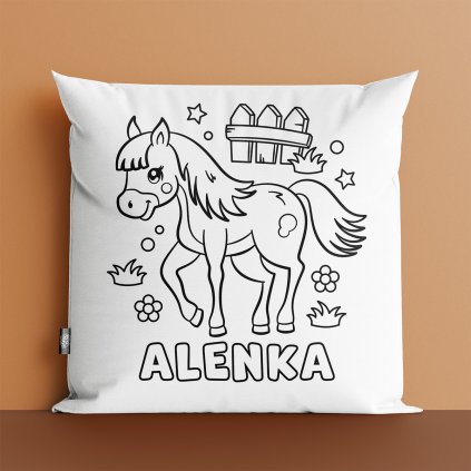 Hravatuzka omalovankovy polstar konik a jmeno