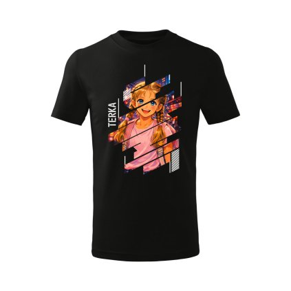 Hravatuzka detske Anime tricko 1