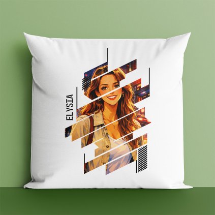 Hravatuzka polstar s vlastni fotkou ve stylu anime 1