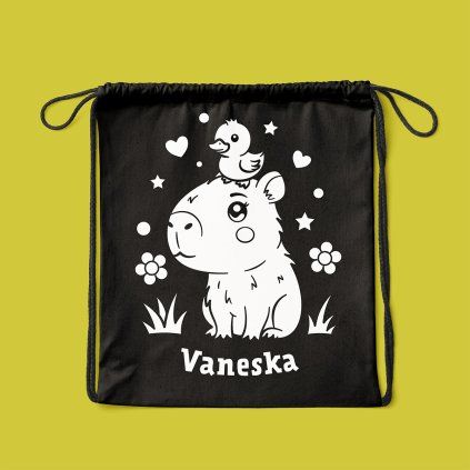Hravatuzka vak kapybara se jmenem