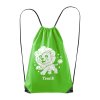 Hravatuzka vak polyester lev se jmenem zelena