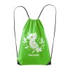 Hravatuzka vak polyester papousek se jmenem zelena