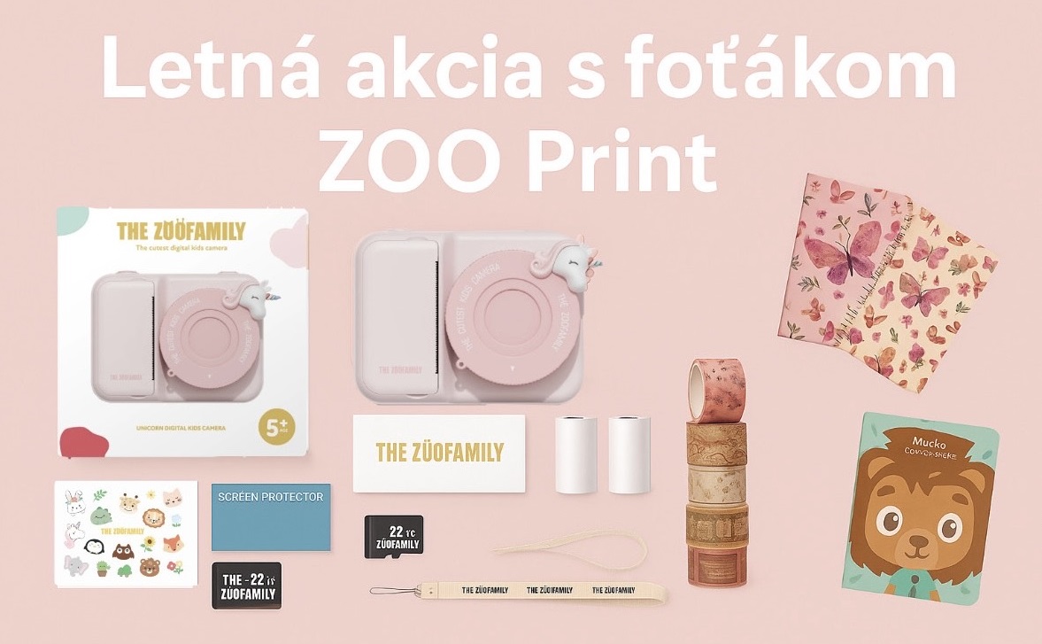 Letná akcia Zoo Print foťáky zoofamily