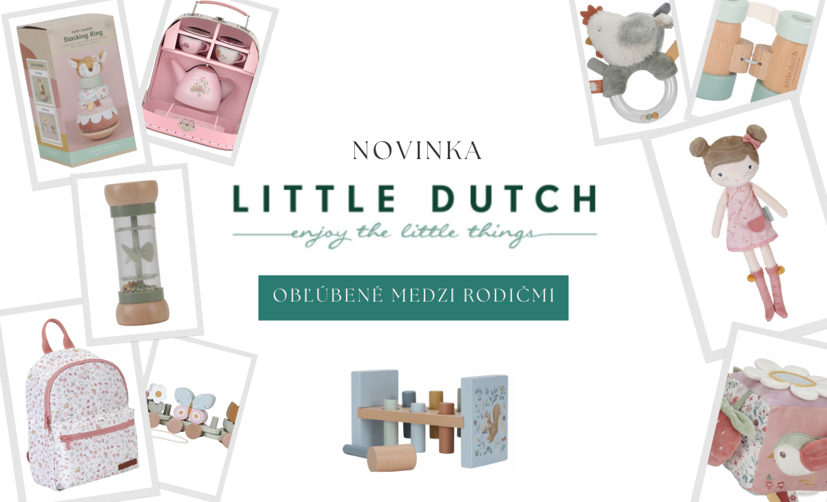 Hračky Little Dutch, pastelové farby hračky, novinky hračky