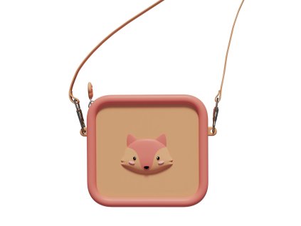 The Zoofamily silicon bag fox front