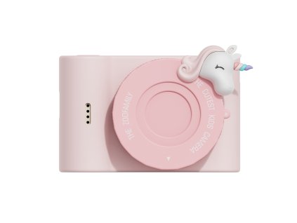 The Zoofamily urban zoo digital kidscamera unicorn front with lenscover HR