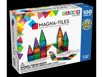 MagnaTiles CC 100pc Carton Front Angle