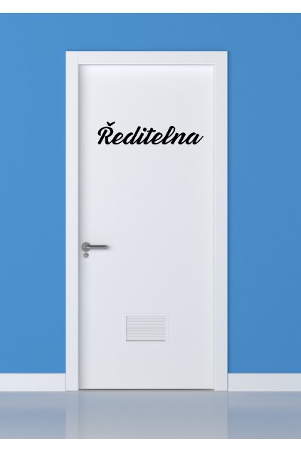 Dřevěný nápis na dveře 40 cm