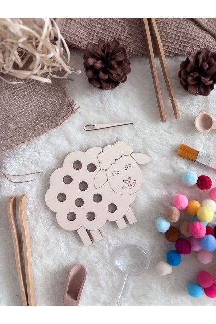 Výřez jehla - cca 6 cm