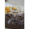 Dřevěný steakový zápich rohy -  MEDIUM 10 ks
