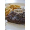 Dřevěný steakový zápich cedulka - WELL DONE 10 ks