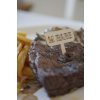 Dřevěný steakový zápich cedulka - MIX VŠECH DRUHU 12 ks