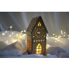 3D dekorace svítící domeček 4