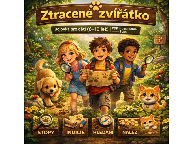 ¨stažené zvířátko