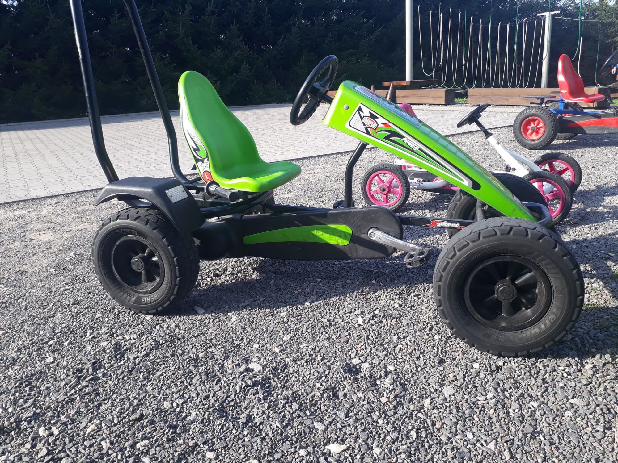 PINGUin park Přívrat: šlapací káry a hřiště pro děti