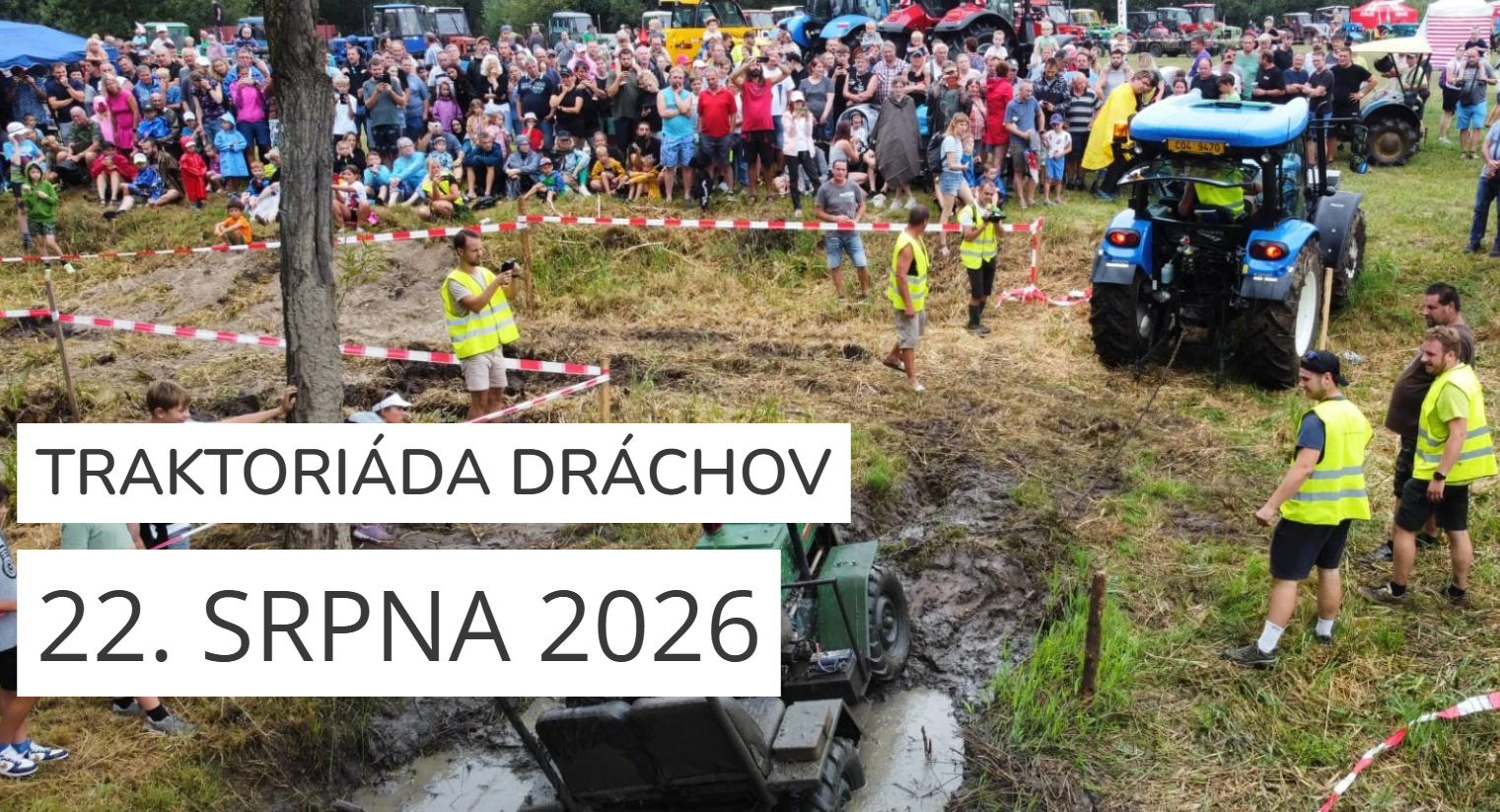 Dráchovská traktoriáda 2026
