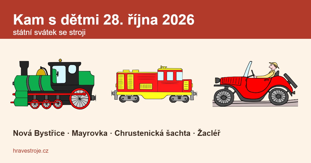 Kam s dětmi 28. října 2026