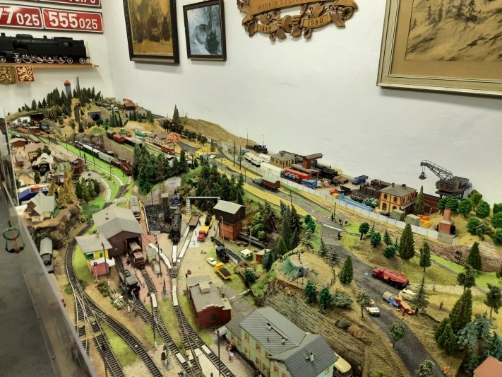 Modelové kolejiště v muzeu – Rokytnice v Orlických horách