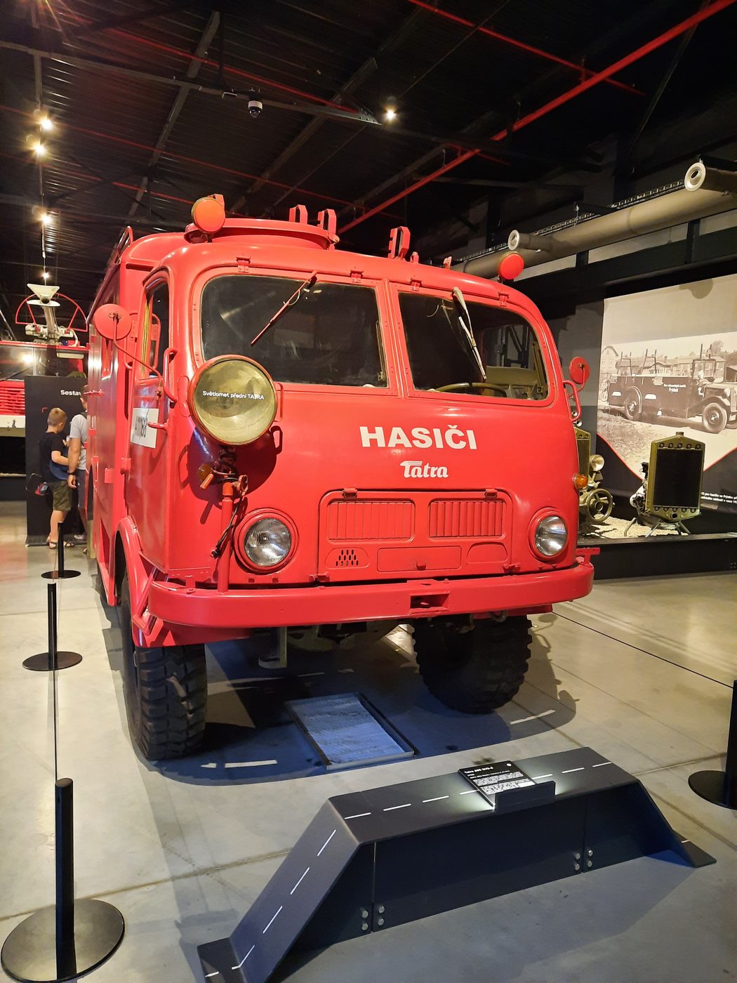 Hasičská Tatra v Muzeu nákladních automobilů