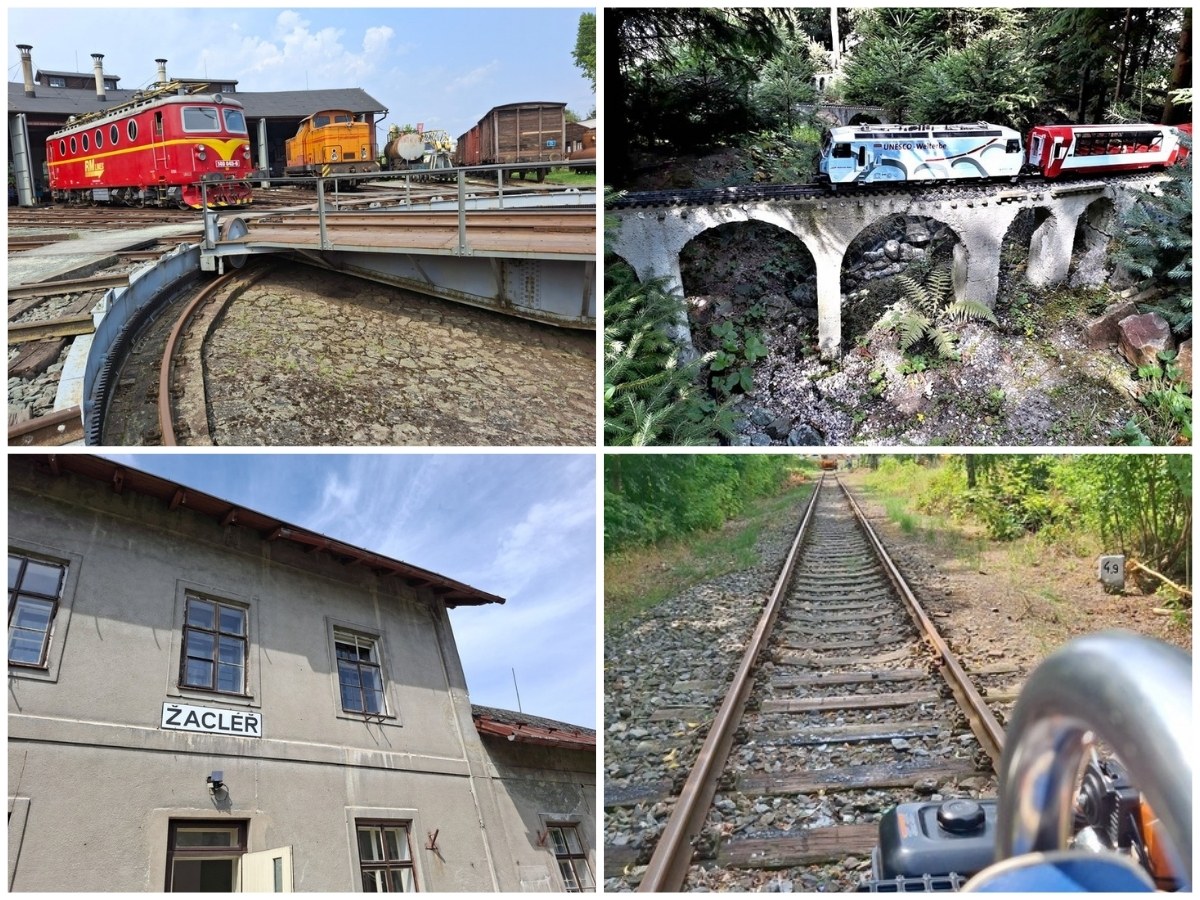 Výtopna Jaroměř, Malá Albula v Chlumci nad Cidlinou a nádraží a trať v Žacléři – tipy kam s dětmi za vláčky v Královéhradeckém kraji