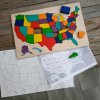 Puzzle mapa - USA