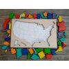 Puzzle mapa - USA