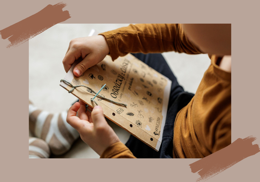 Zvládnou děti svázání knihy?