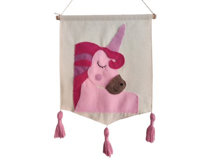 Nástěnná dekorace jednorožec ROSA