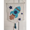 Nástěnná dekorace Raketa
