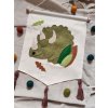 Nástěnná dekorace dinosaurus TRIXO