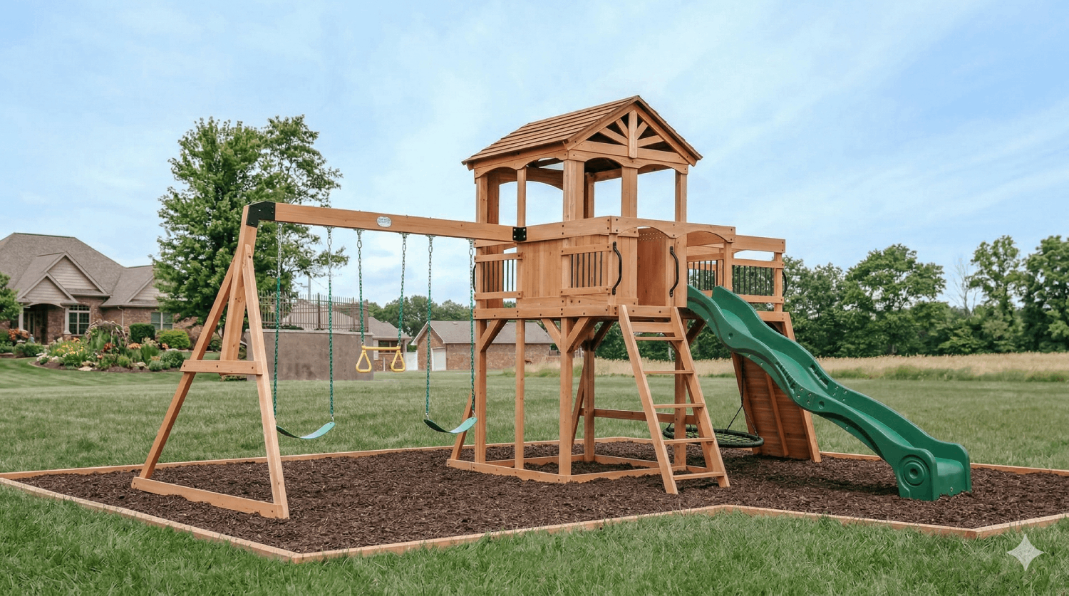 Jak vybrat dětské hřiště na zahradu?