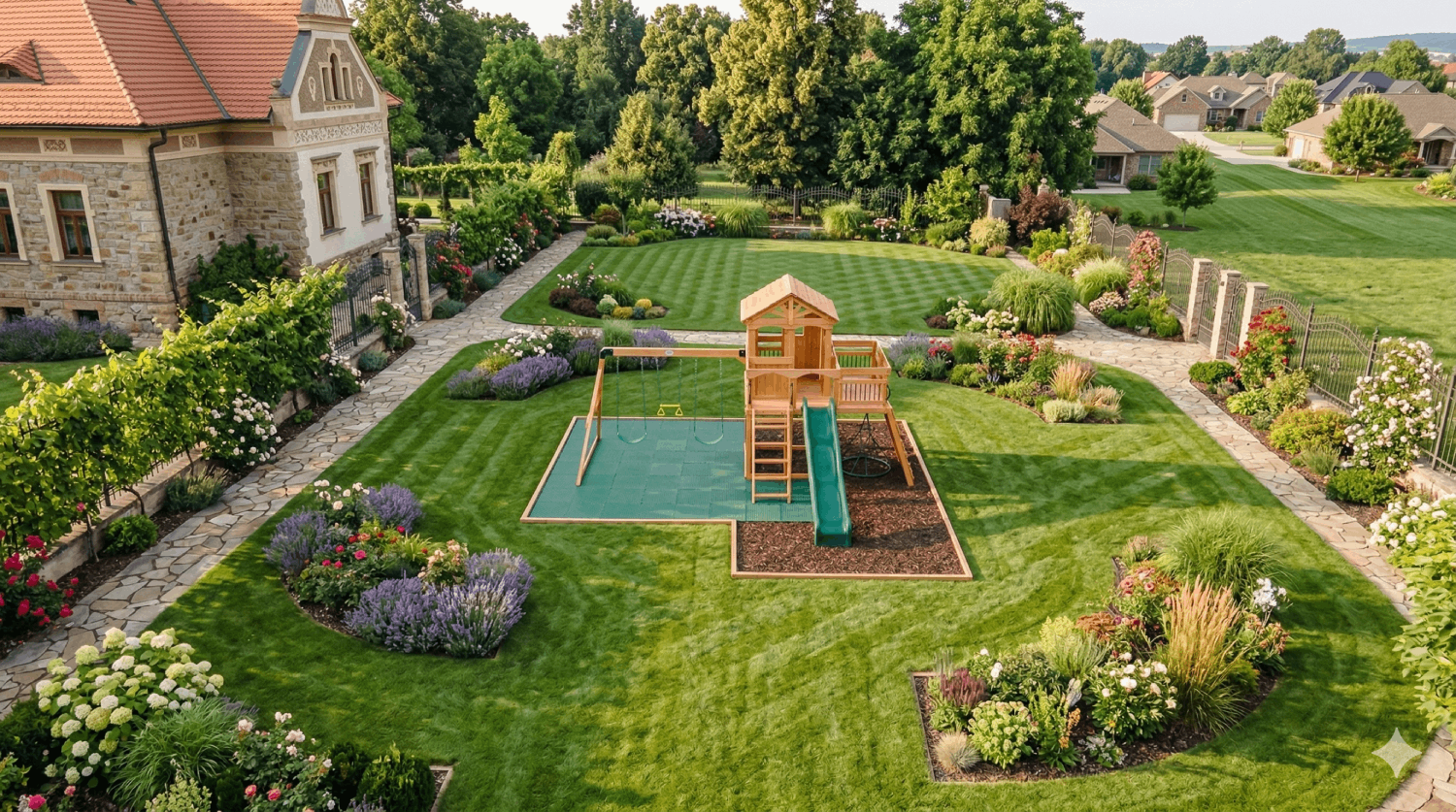 Jak velké musí být dětské hřiště? Rozměry a bezpečnostní zóny