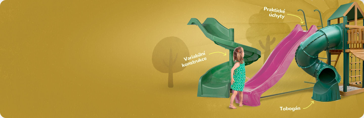 Příslušenství skluzavky a tobogány