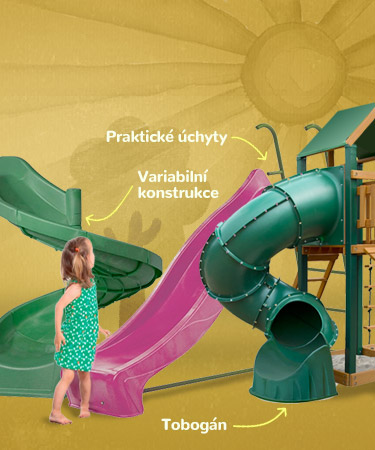 Příslušenství skluzavky a tobogány