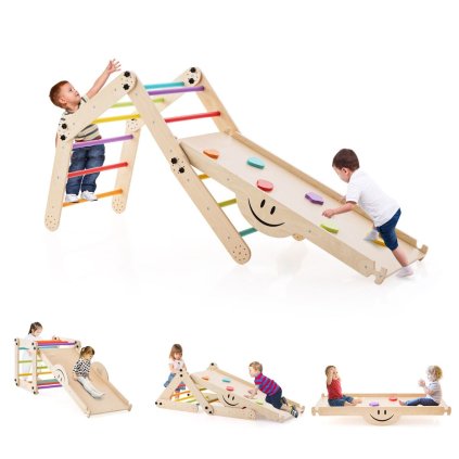 Montessori sada s deskou Barevná 01