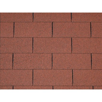 střešní šindel červený 15m2