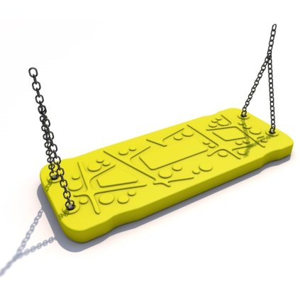 Houpačka žlutá "oblouk"  pro veřejný sektor včetně řetězů