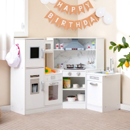 Dětská kuchyňka Little Cook – Bíla