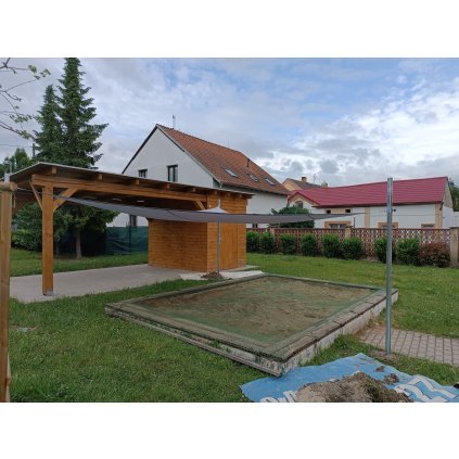 stínění pískoviště